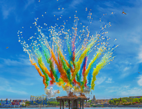 大连冰球突破发明王国国庆超等烟花盛典，，十一正当红！！！