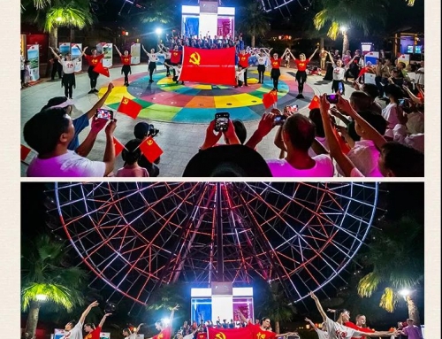 庆百年海洋礼赞 | 冰球突破海洋公园一线员工红心献礼共筑梦！！！